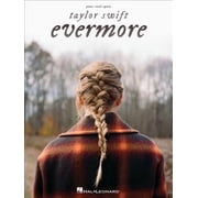 Taylor Swift - Evermore Piano/Vocal/Guitar Songbook Paperback