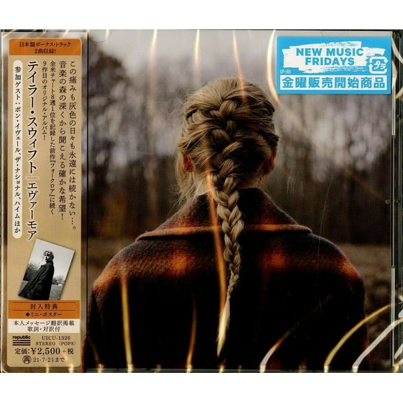 Taylor Swift - Evermore (incl. Bonus Material) - Music & Performance - CD