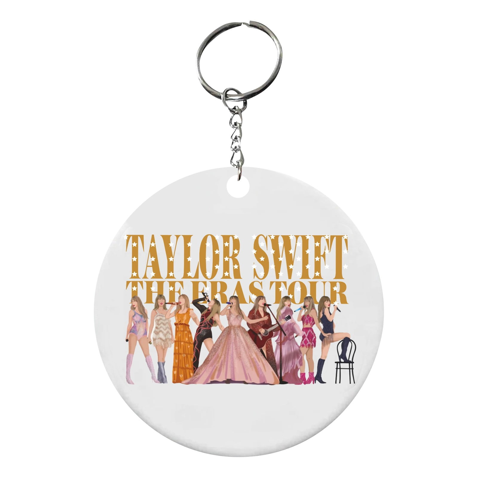 Taylor Swift Fans Gifts - Taylor Swift the Eras Tour Keychain, Taylor Swift  Key Chain, Cartoon Keychain Acrylic Pendant Decoration Supporter's Gift Car  Keychain Backpack Keychain 