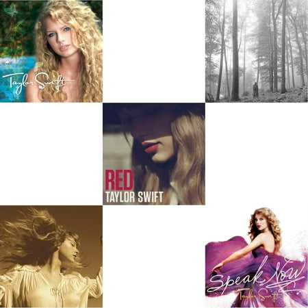 Taylor Swift & Fearless (Taylor's Version) (2CD) & Red & Folklore (Edited) & Speak Now