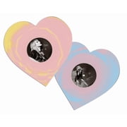 Swift Lover From Paris Heart Shaped Blue, Pink & Yellow Marbled Limited Edition Website Exclusive