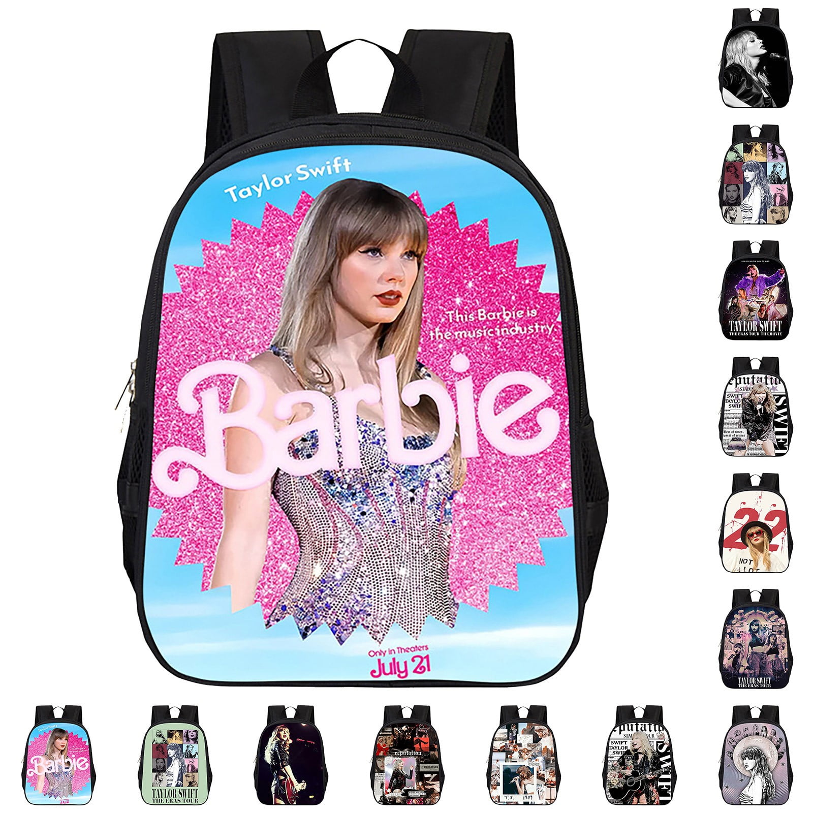 Taylor Swift Merch Clear Backpack, PVC Transparent Backpack Stadium