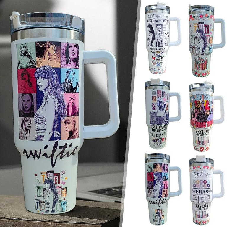 Taylor Swift Merch,Taylor Swift Cup,Merchandise TS Fans Tumble Album  Inspired Gift Music Lover Gift Birthday Christmas Gifts For Women Friends  Sister Her Stainless Steel Tumblers 40oz 