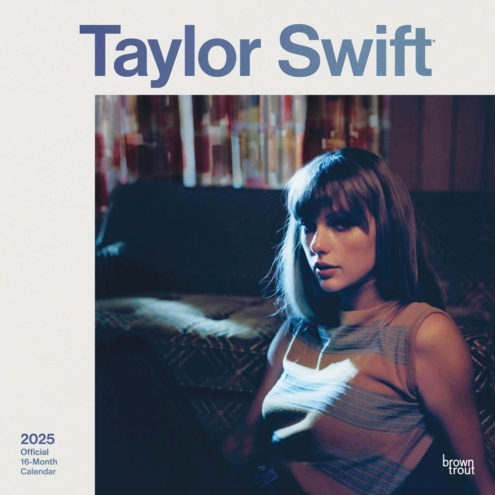 BrownTrout, Taylor Swift 16 Month 2025 Wall Calendar