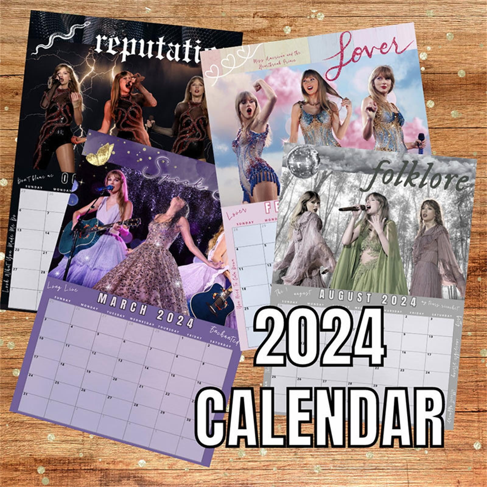 Taylor Swift Ornament,Taylor Swift Gifts,Taylor Swift Calendar 2024,Calendar 2024, Music Posters