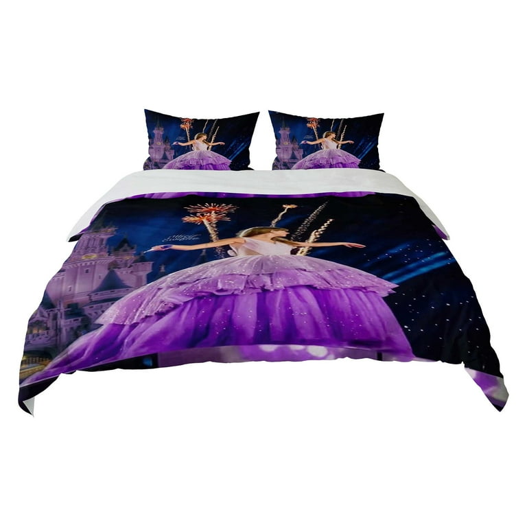 Taylor Swift Ornaments Taylor Swift Room Decor Music 3 Pieces Bedding Sets  Soft Comforter Sets Decor Bedroom Gifts with 1 Quilt Cover 2 Pillowcases  140*210cm /55*82.5in 