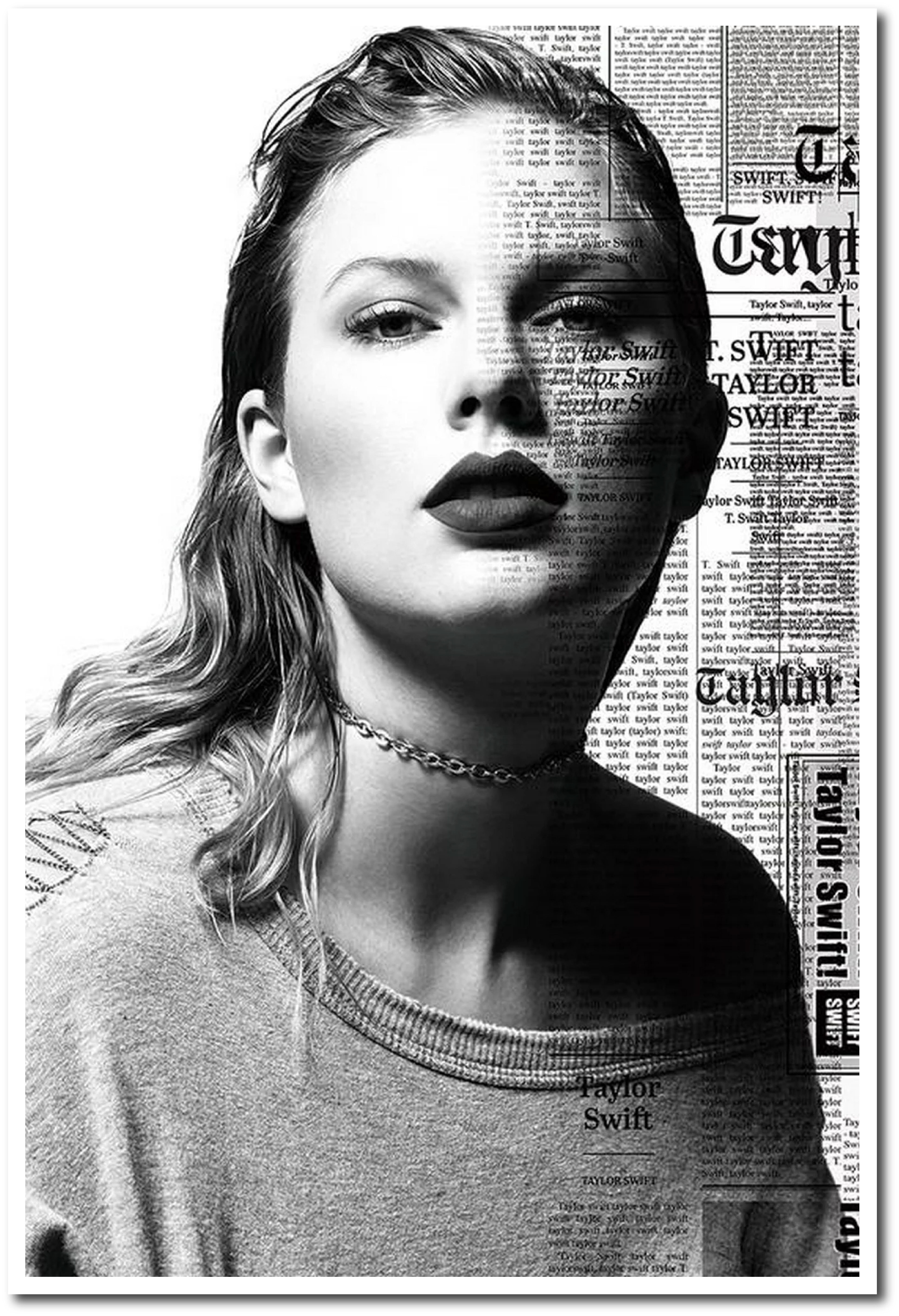 Taylor Album Swift Poster Lover Canvas Poster Wall Art Print Painting  Decorations for Home Bedroom Living Room Gifts Unframe:16x24inch(40x60cm)