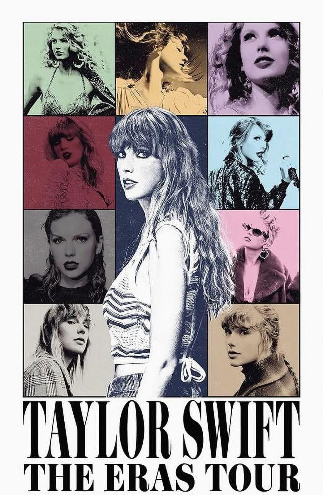 Taylor-swift The Eras Tour nuevo póster de álbum, carteles Vintage,  pegatina de papel Kraft Retro pegajosa, bricolaje, habitación, Bar,  cafetería, decoración de habitación Kawaii
