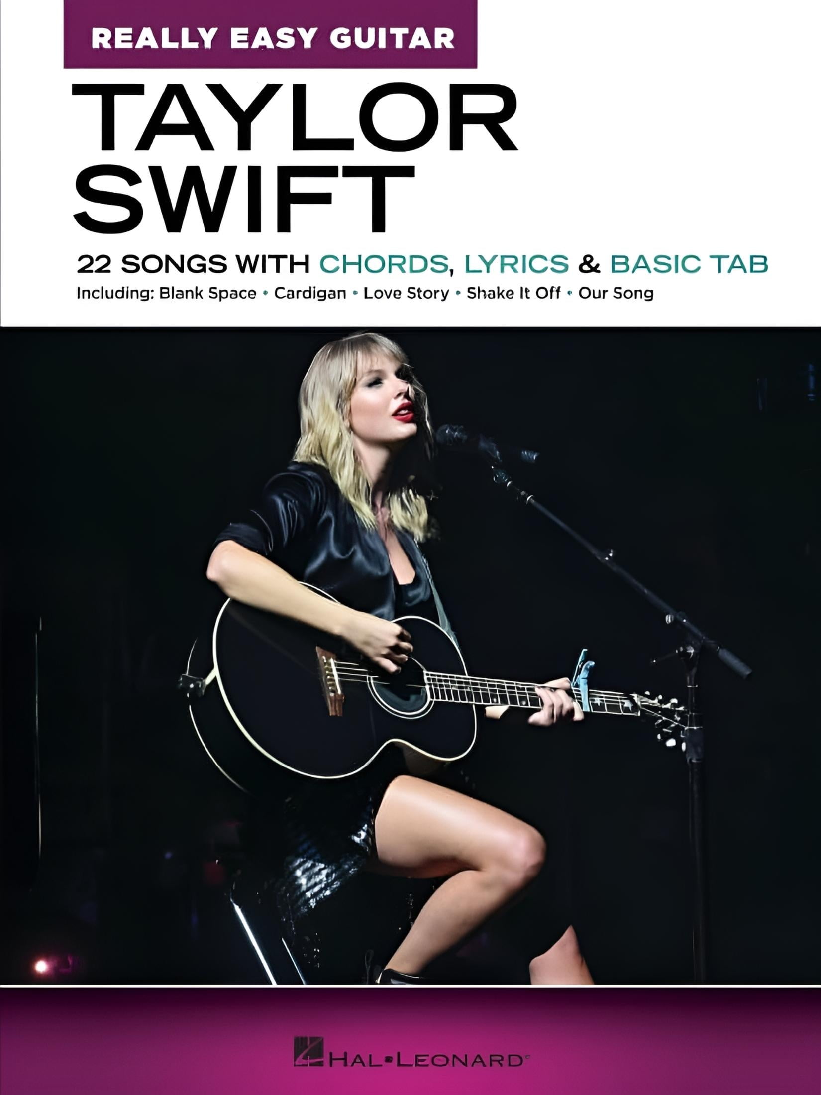 Taylor Swift - Really Easy Guitar: 22 Songs with Chords, Lyrics & Basic Tab Paperback