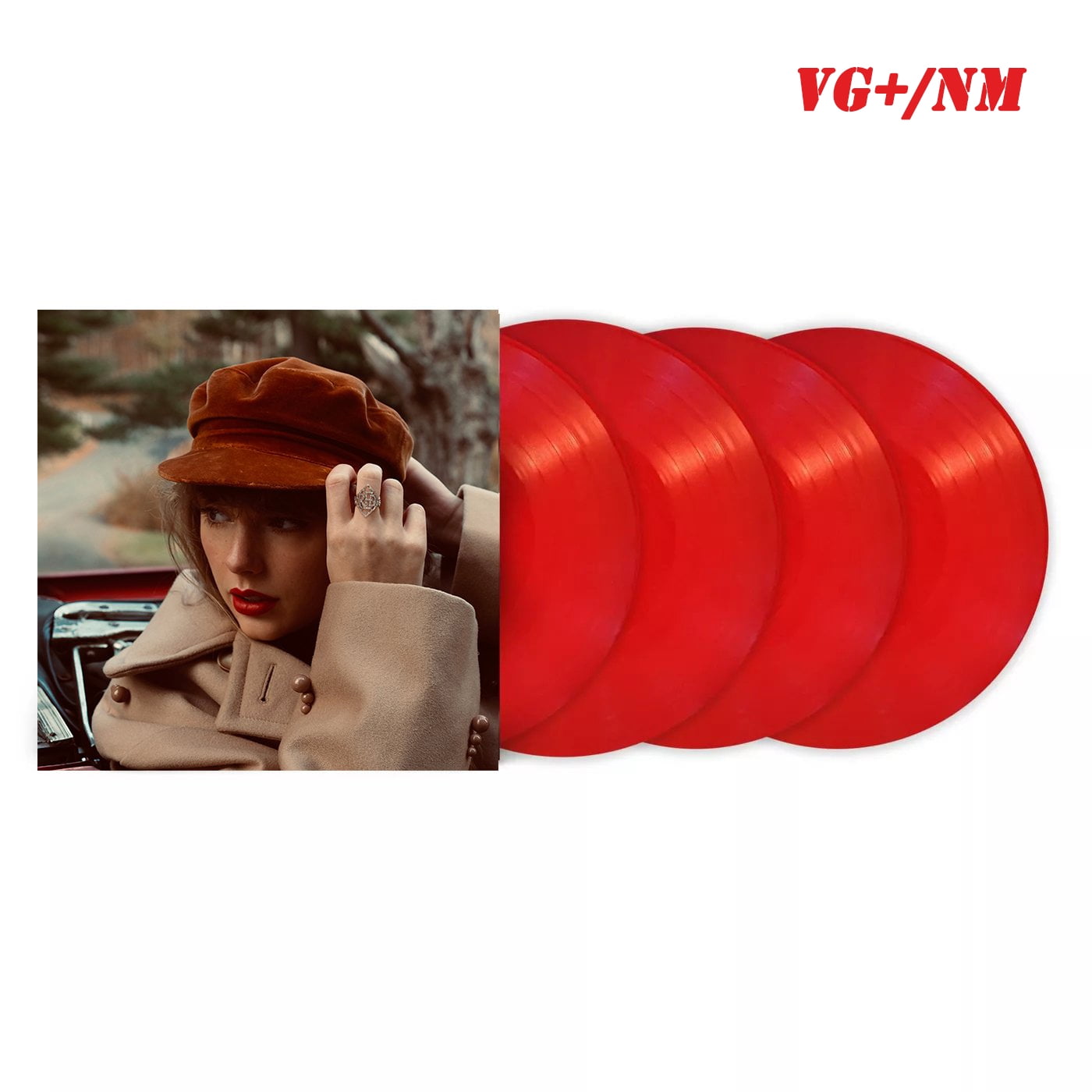 Taylor Swift Red (Taylors Version) Exclusive Red Color 4x LP Vinyl