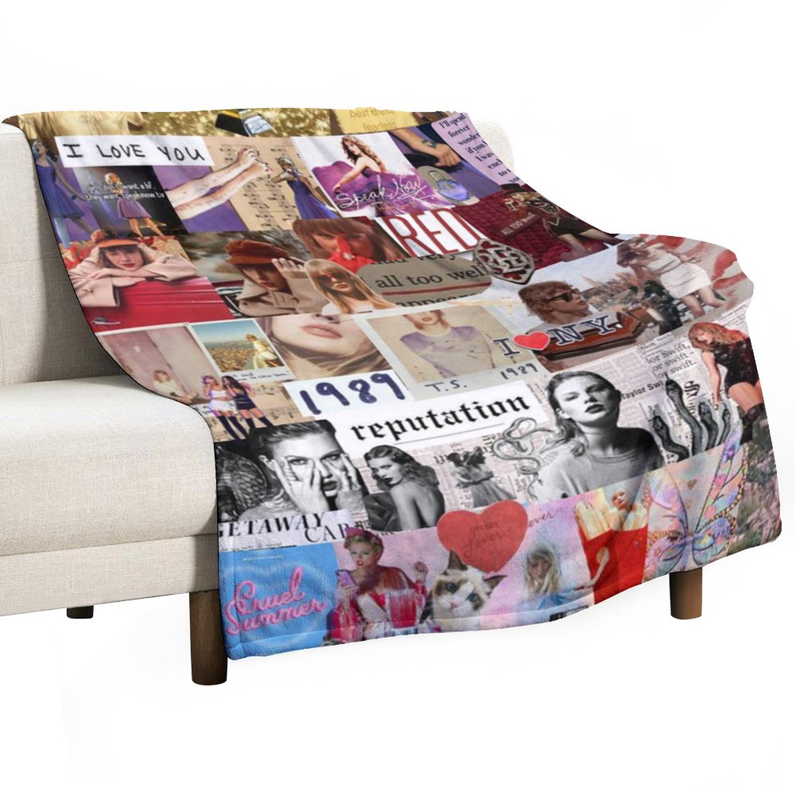 Taylor Swift Singer 4 Fuzzy UltraSoft Micro Fleece Blanket All Season