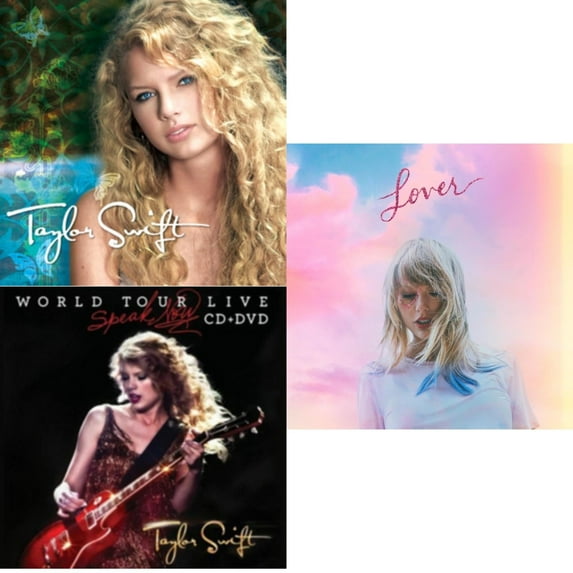 Taylor Swift & Speak Now World Tour Live (CD/DVD) & Lover (Deluxe) (Version 4)