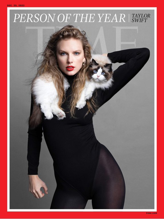 Taylor Swift TIME Person Of The Year Magazine - Cover Version 3: Benjamin Button Cameo