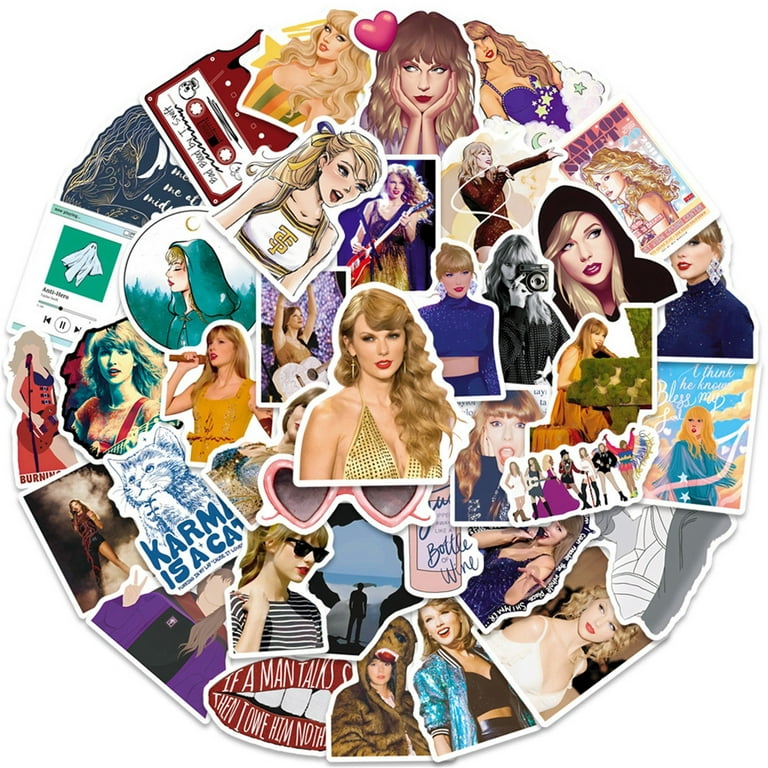 50 PCS Taylor Swift Stickers