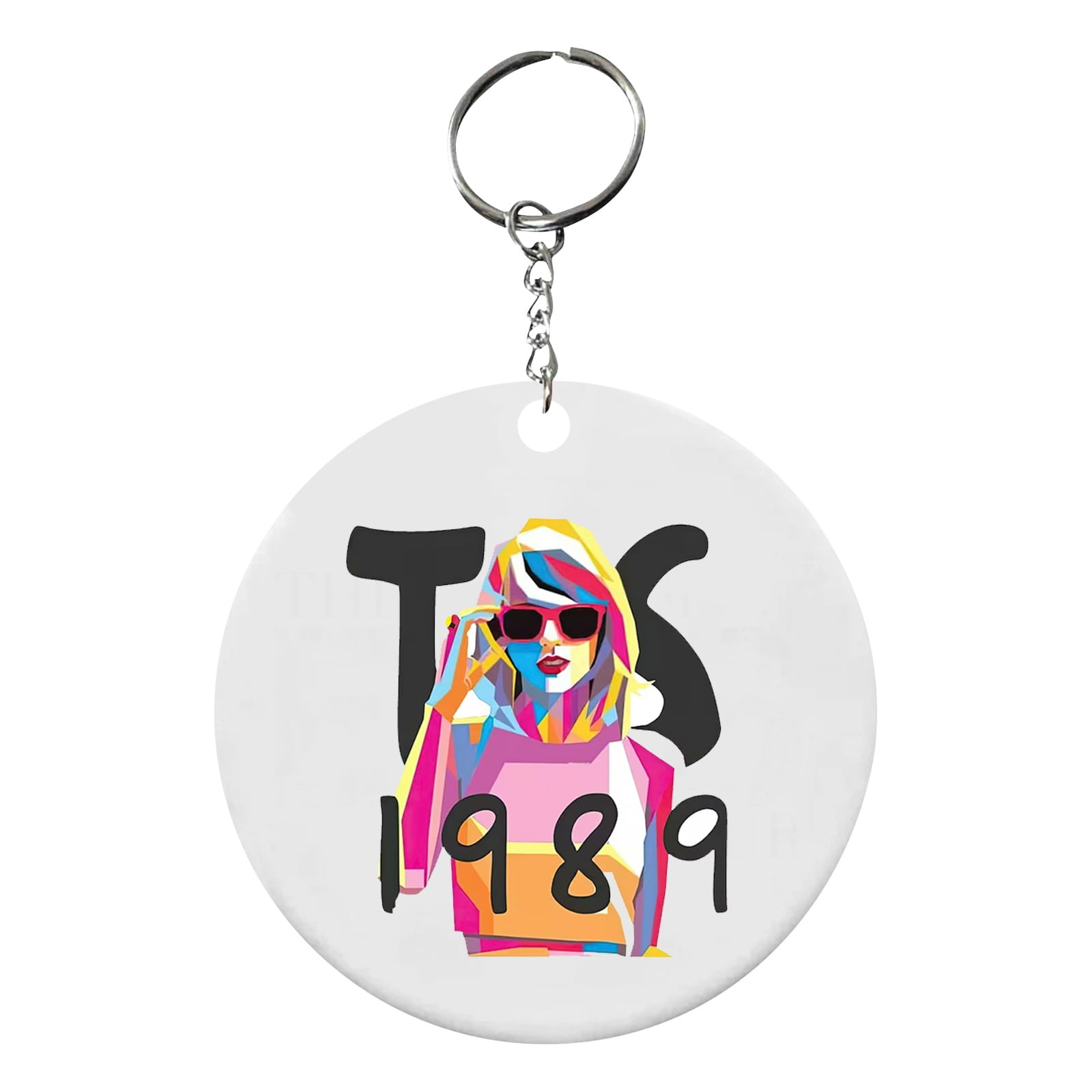 Taylor Swift Keychain Vintage Vibes Tape DJ Vinyl Record Player Art Photo  Keyring Bag Pendant Fan Souvenirs Gift - AliExpress