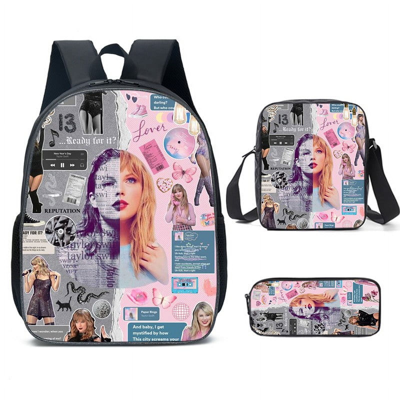 Taylor Swift,1989 Taylors Version,Taylor Swift Bag,3pc 1989 Backpack  Student Shoulder Bag Travel Laptop Backpack Gift 