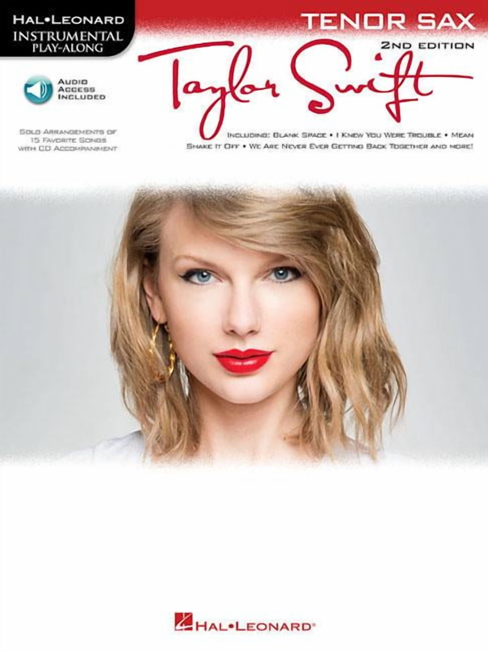 Taylor Swift: Tenor Saxophone Play-Along Book with Online Audio -  Walmart.com, image size:1944x2592