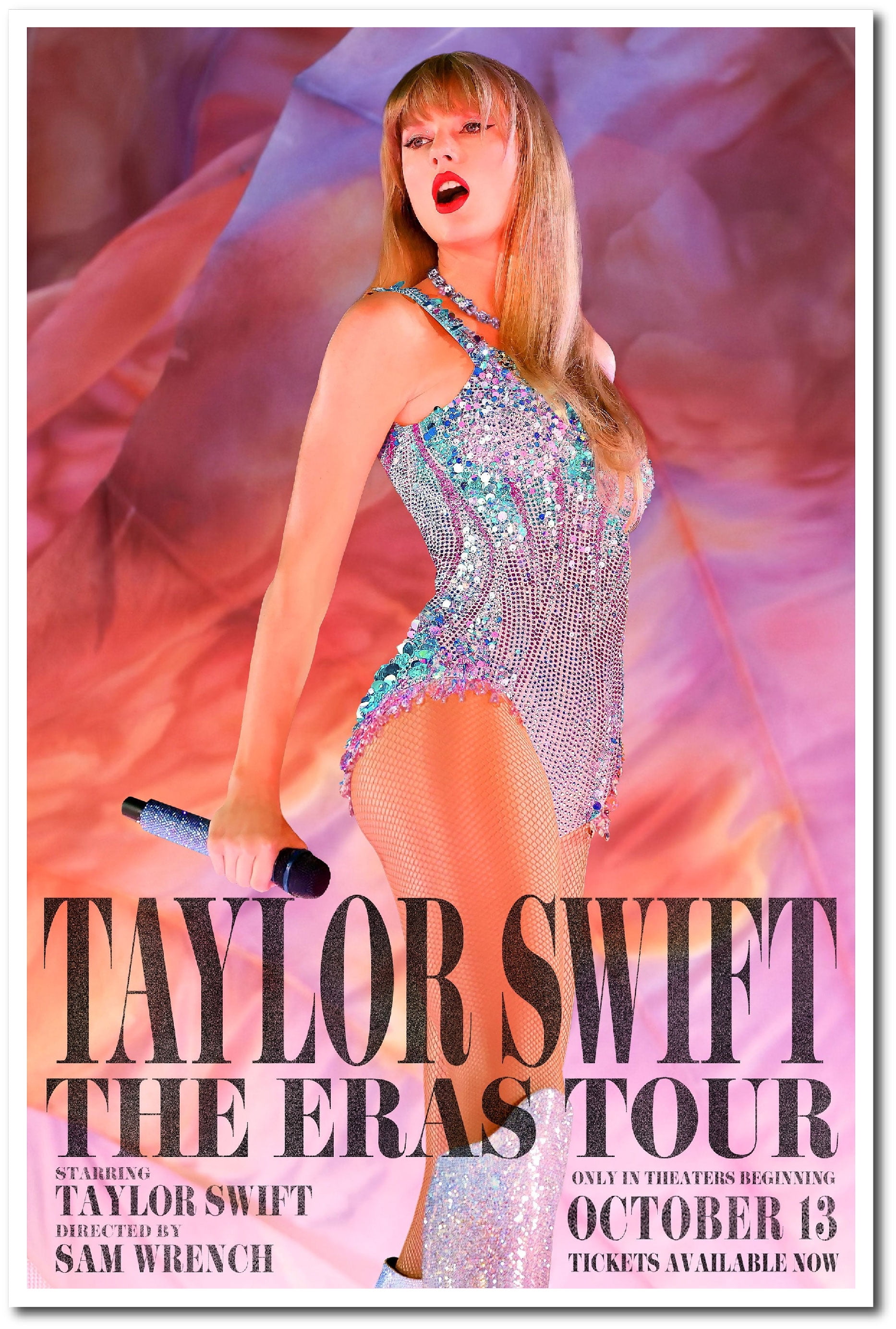 Taylor Swift The Eras Tour (2023) Promotional Mini Movie Poster (12 x 18)
