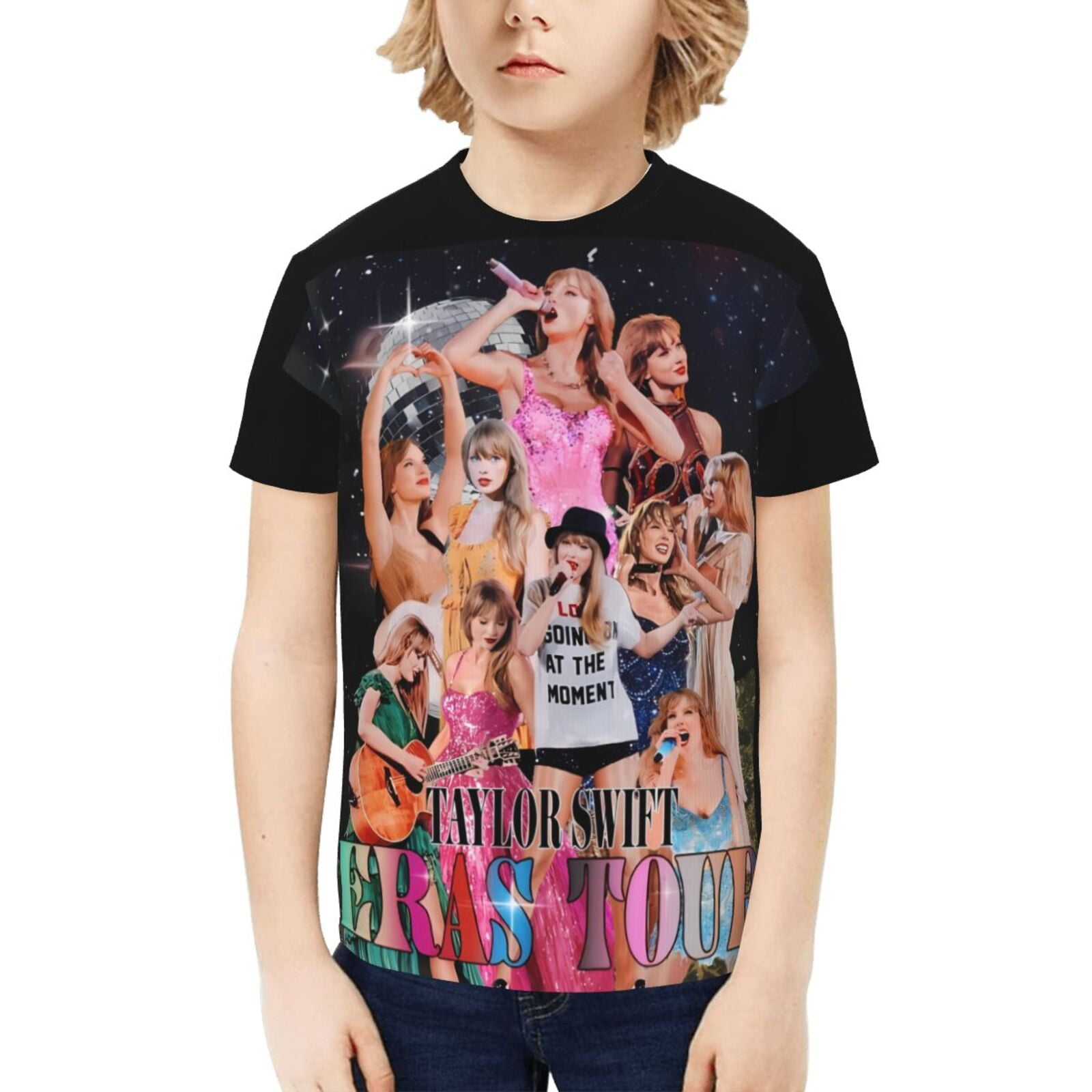 Taylor Swift The Eras Tour Clothes for Girls Short Sleeve T-shirt Kids  Summer Casual Tops Junior Boys Children's Christmas Tee - AliExpress