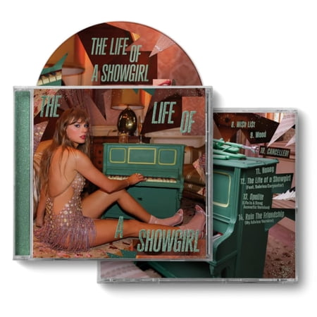 The Life of a Showgirl Life is a Song Acoustic Version (CD) Sabrina Carpenter Taylor Swift