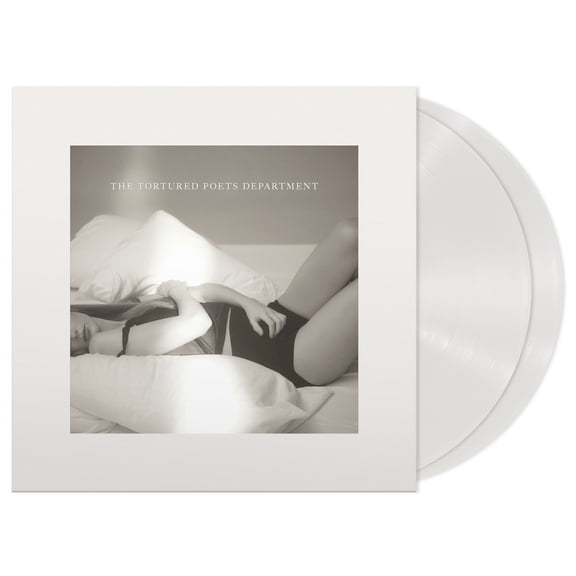 Open Box Taylor Swift - The Tortured Poets Department [Ghosted White 2 LP Vinyl] - Pop