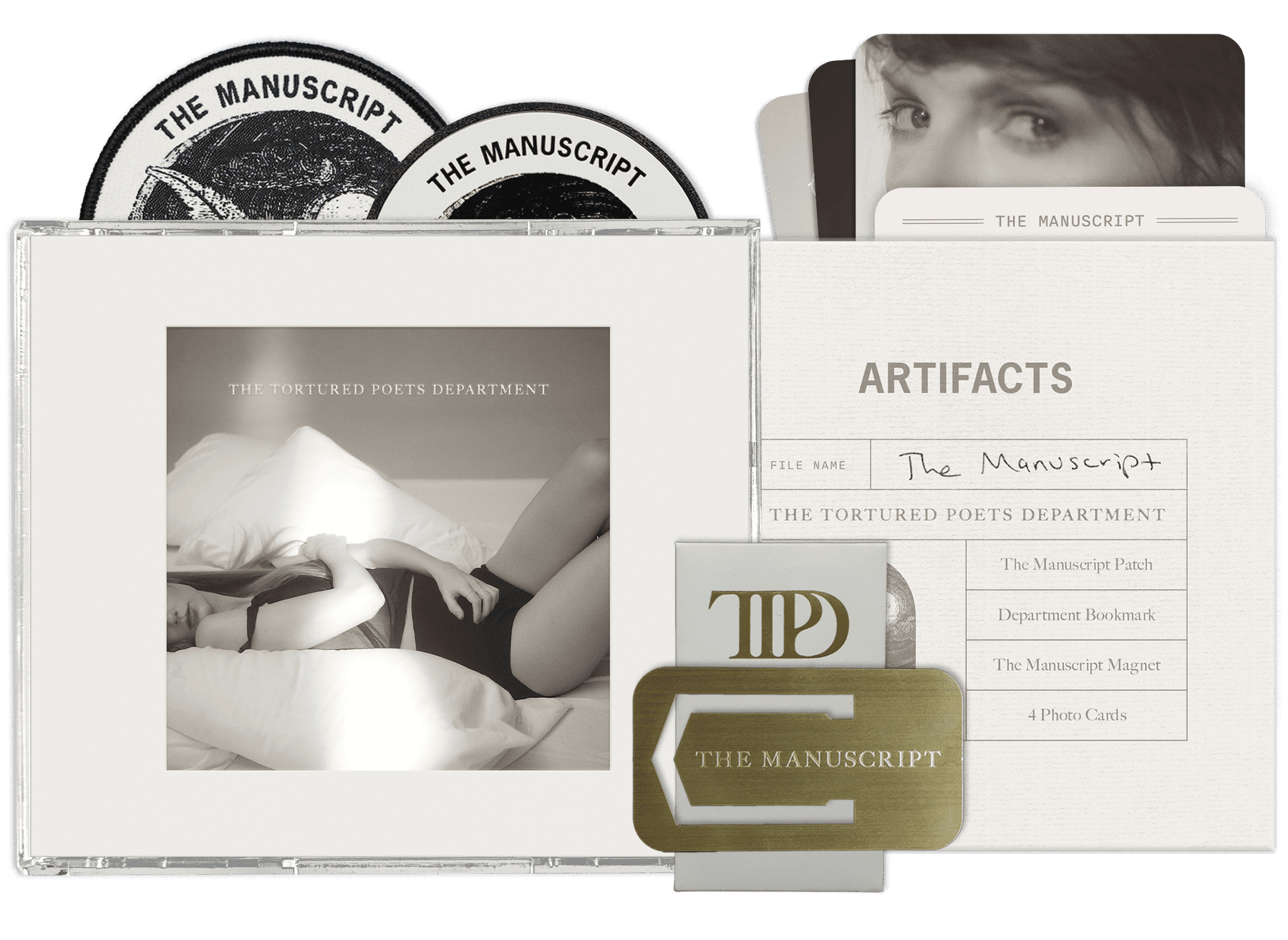 Taylor Swift - The Tortured Poets Department (The Manuscript Collector's Edition) CD