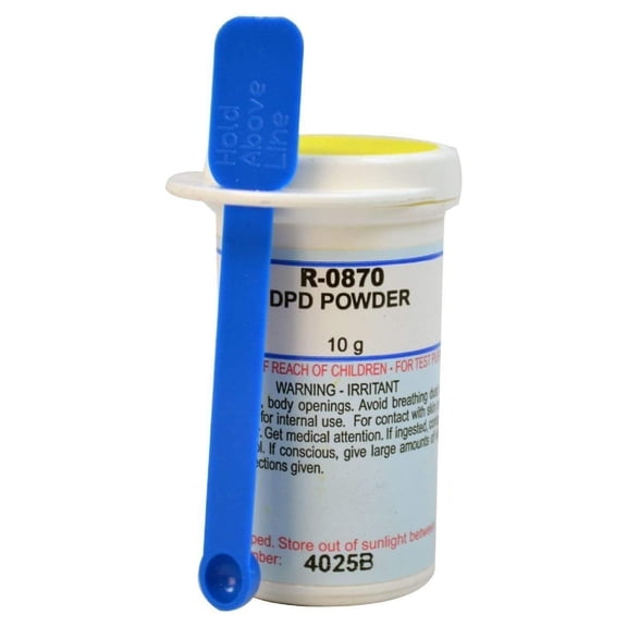 Taylor Technologies 2 Pack R-0870-I DPD Powder for Swimming Pool, 10gm