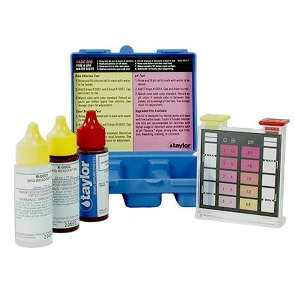 Taylor Technologies K-1001-24 Basic Dpd Test Kit Test