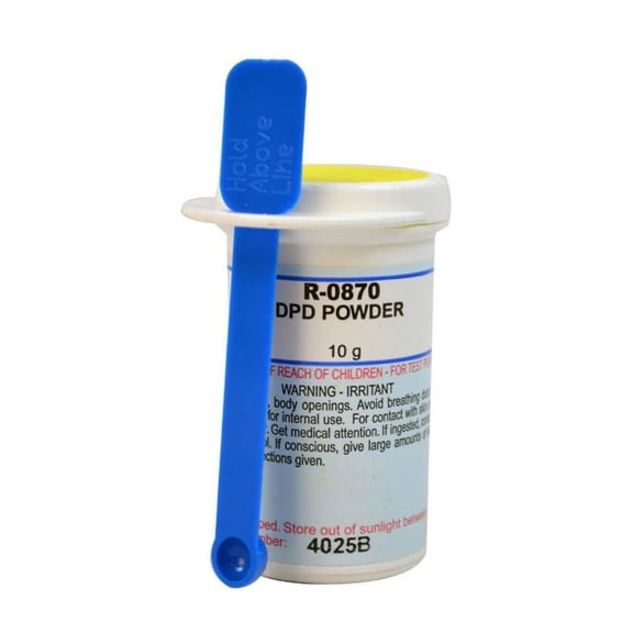 Taylor Technologies Product R-0870-I DPD Powder for Swimming Pool, 10gm - Set of 4