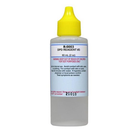 Taylor R-0003-C-12 DPD Reagent #3 Dropper Bottle 12 Pack - 2 oz