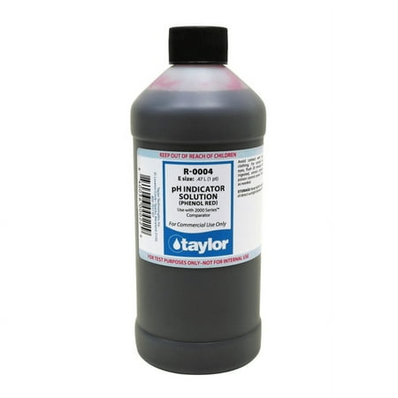 Taylor Technologies R-0004 pH Indicator Reagent, 16 oz