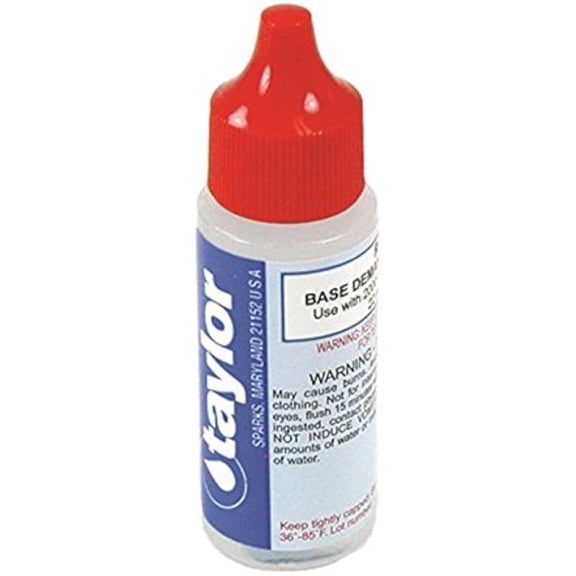 Taylor Technologies Base Demand Reagent No. 6 R-0006-A-24 Pool & Pond Test Kit 0.75 Oz.