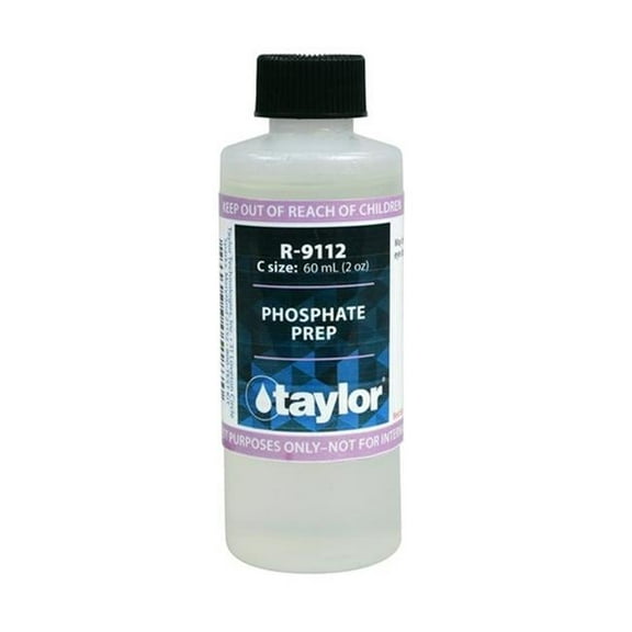 Taylor Technologies R9112C 2 oz Bottle Phosphate Prep Reagent