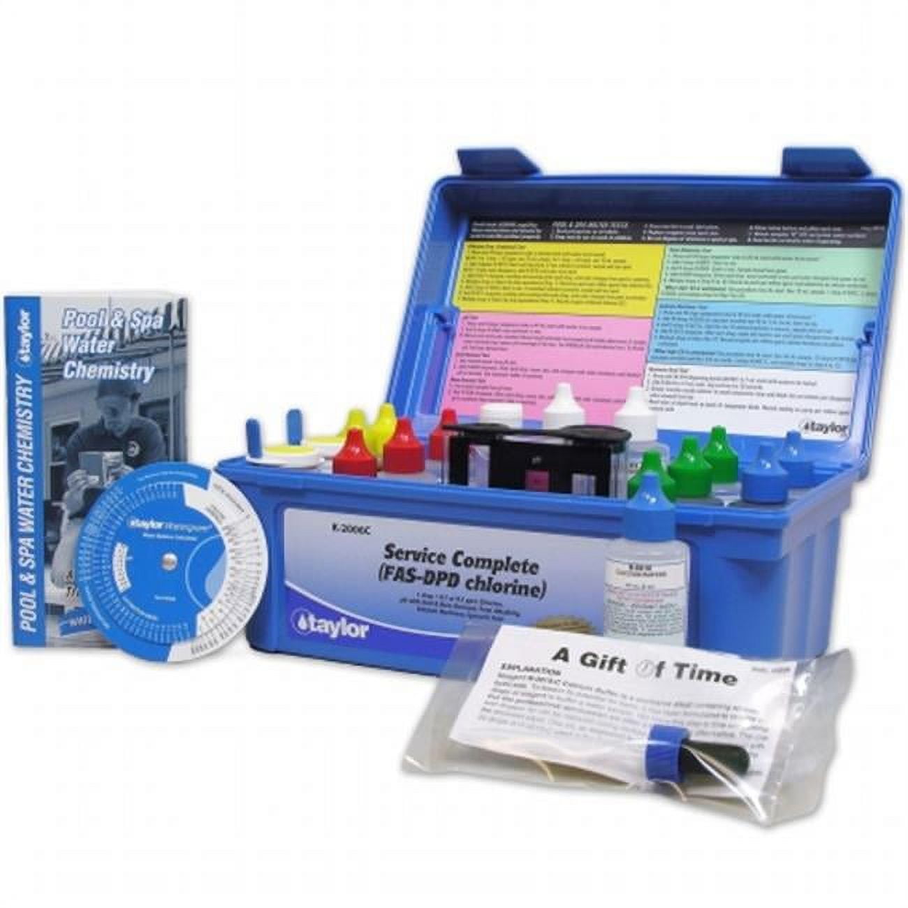 Taylor Technologies Service Complete Pool Water Test Kit