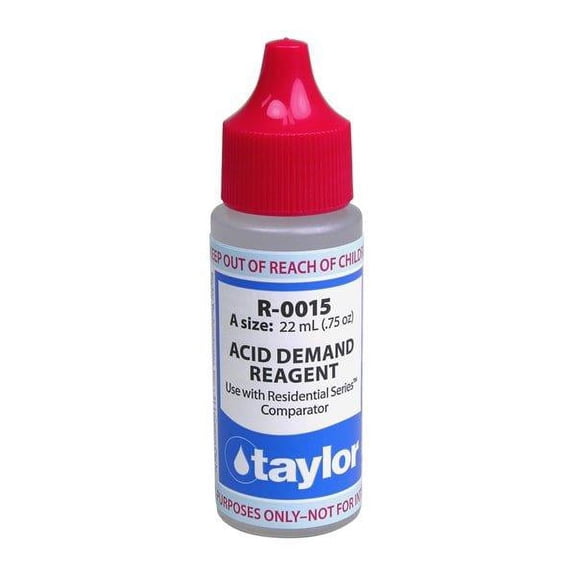 Taylor Technologies Taylor Acid Demand Reagent .75 oz. R-0015-A