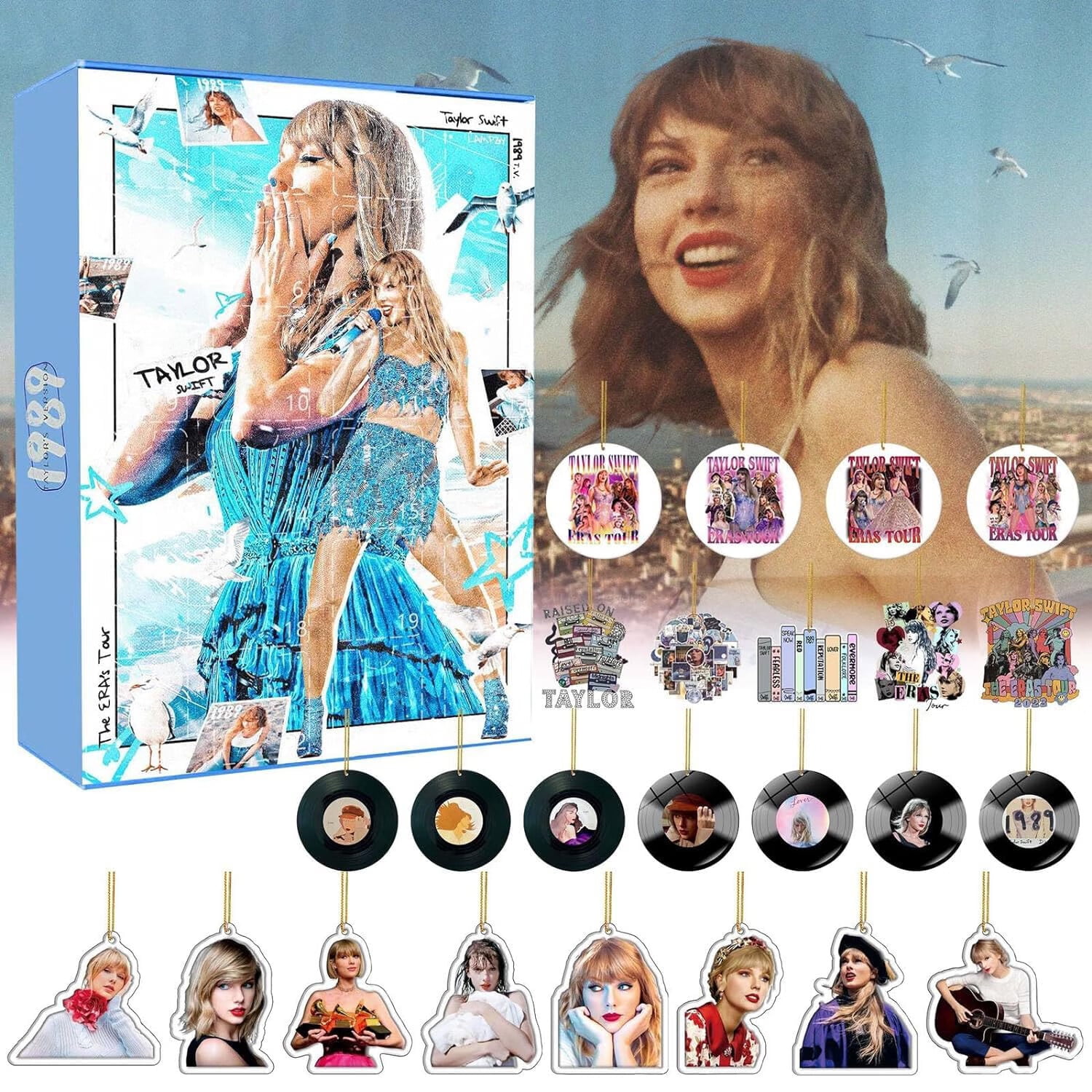 Taylor The Swift 1989 Christmas Advent Calendar Contains 24 Gifts