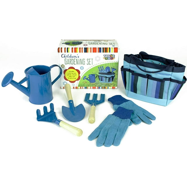 Taylor Toy Children's Gardening Set in Pink and Blue