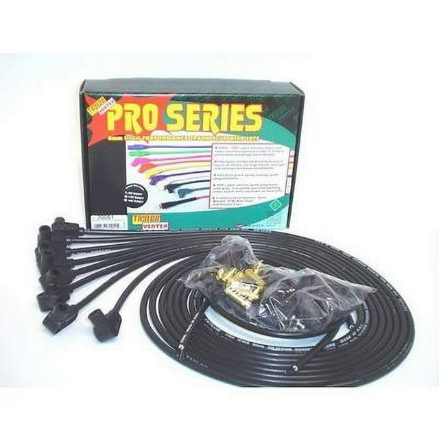 Taylor/Vertex 70051, 8Mm Black Pro Wire 90 Dg Performance Racing Parts