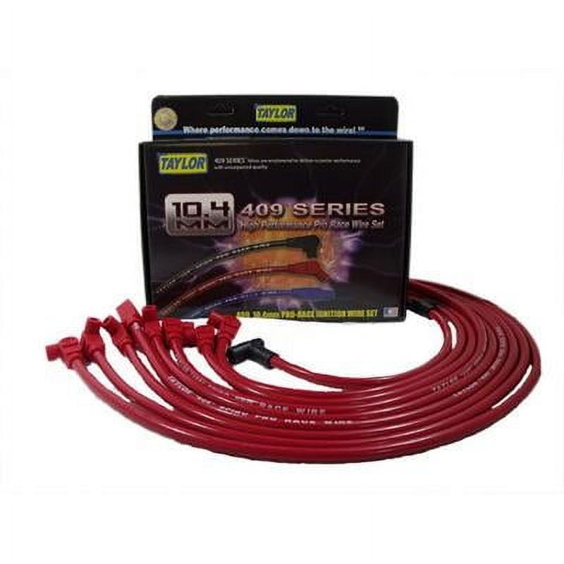 Taylor Cable Race-Fit 409 Plug Wire SBC HEI Under Header 79230 Taylor Cable Race-Fit 409 Plug Wire SBC HEI Under Header 79230