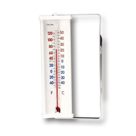 Taylor Window Thermometer - Weather Resistant - Multicolor