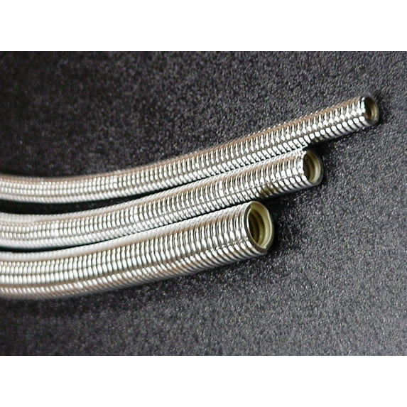 Taylor Wire / Vertex 39001 TAY39001 1/4IN X 40IN CHROME CONVOLUTED TUBING