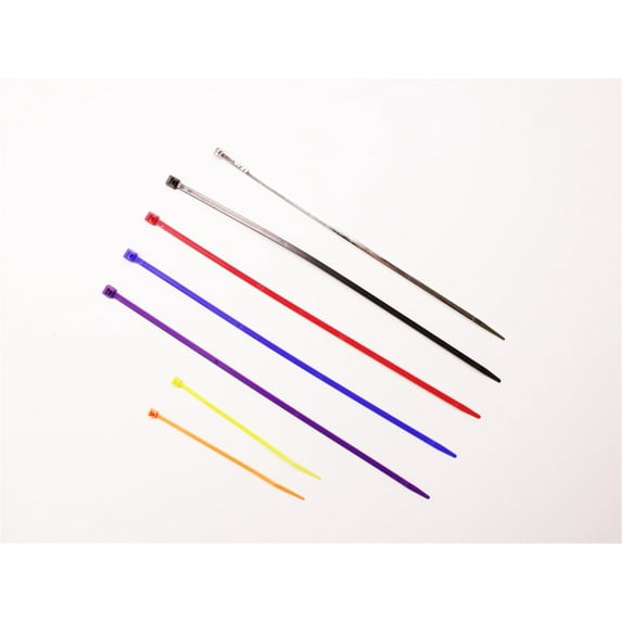 Taylor Wire / Vertex 43042 TAY43042 NYLON TIE STRAP 8IN YELLOW