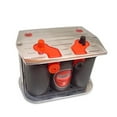 thumbnail image 1 of Taylor Wire / Vertex 48220 TAY48220 BILLET ALUMINUM BATTERY TRAY 34/78 OPTIMA, 1 of 10