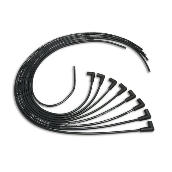 Taylor Wire / Vertex 50051 TAY50051 STREETHUNDER UNIV 8CYL 90 BLACK
