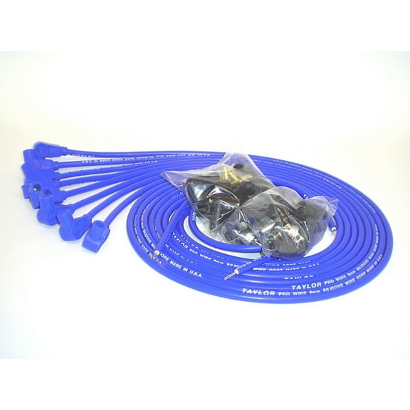 Taylor Wire / Vertex 70650 TAY70650 PRO TCW UNIV 8 CYL 90 BLUE