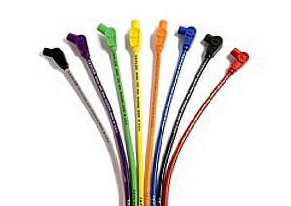 Taylor Wire / Vertex 73037 TAY73037 8MM SPIRO-PRO UNIV 4CYL 90 BLACK