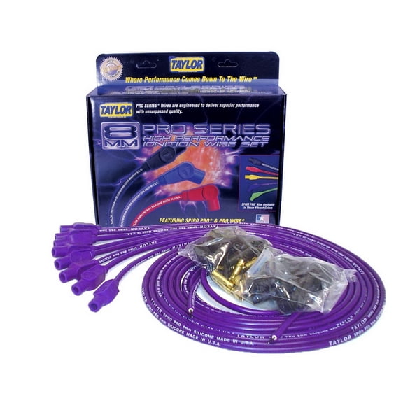 Taylor Wire / Vertex 73155 TAY73155 8MM SPIRO-PRO UNIV 8 CYL 180 PURPLE