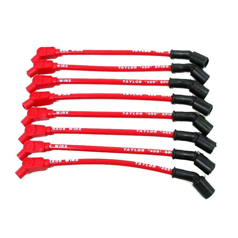 Taylor Cable 409 Spiro-Pro Plug Wire Race Set 135-Degree 79213 Taylor Cable 409 Spiro-Pro Plug Wire Race Set 135-Degree 79213