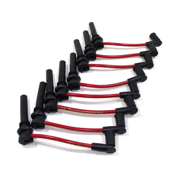 Taylor Wire / Vertex 82241 TAY82241 THUNDERVOLT 8.2 CUSTOM 8 CYL RED Fits select: 2005 DODGE RAM 1500 ST/SLT, 2005 DODGE MAGNUM R/T
