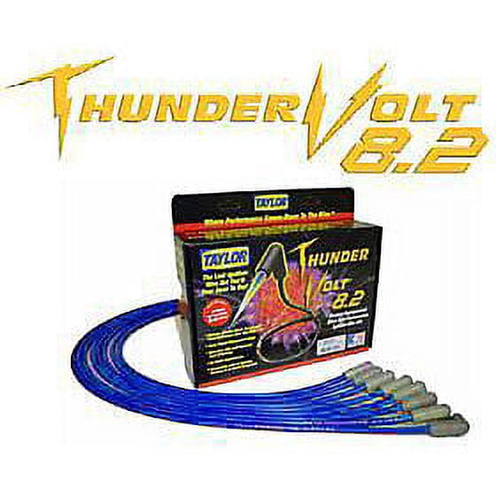 Thundervolt Rails Taylor Wire / Vertex 84652 TAY84652 THUNDERVOLT 8.2 CUSTOM 8 CYL BLUE ...